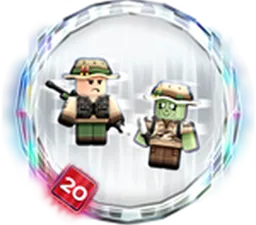 Biting BLOXikin badge icon — The Hunt: Roblox 20 main reward for 2013