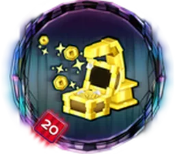 Chest of Overflowing Loot badge icon — The Hunt: Roblox 20 secret reward for 2015