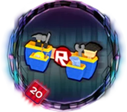 Gear Hoarder Loadout Belt badge icon — The Hunt: Roblox 20 secret reward for 2010