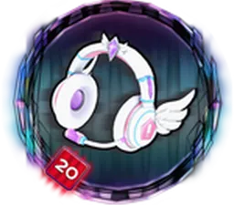 Sparkwave Headset badge icon — The Hunt: Roblox 20 secret reward for 2021