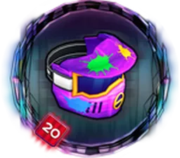 The Eggsplorer’s Paintball Mask badge icon — The Hunt: Roblox 20 secret reward for 2008