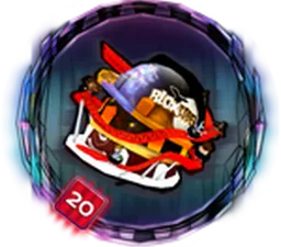The Year of the Bloxxer badge icon — The Hunt: Roblox 20 secret reward for 2014